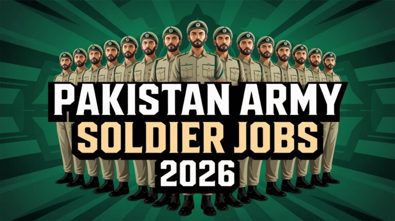Pakistan Army Soldier Jobs 2026 – Online Registration, Eligibility & Selection Process