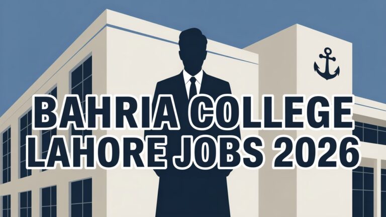 Bahria College Lahore Jobs 2026 – Teaching Faculty & IT Posts | Apply Now