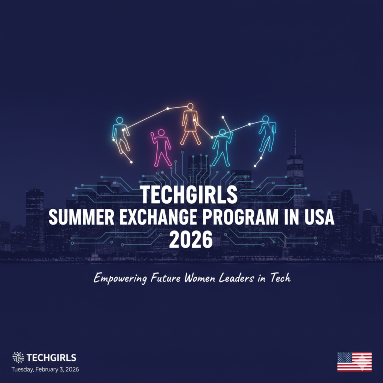 TechGirls Summer Exchange Program in USA 2026